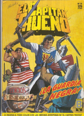 Edicion Historica El Capitan Trueno numero 028: La guardia negra