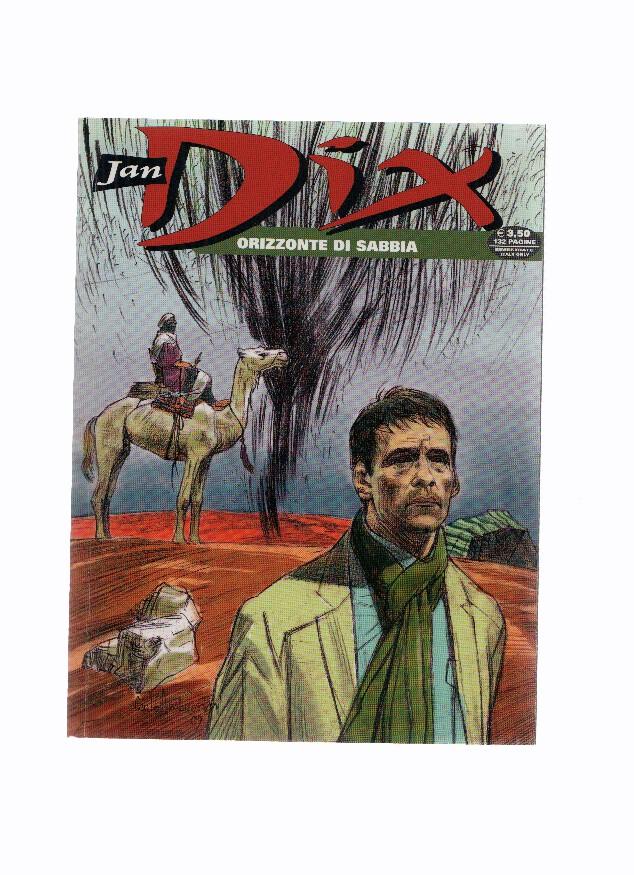 JAN DIX, Numero 08: ORIZZONTE DI SABBIA (Sergio Bonelli Editore 2009)
