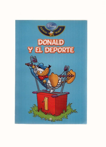 Serie Oro DISNEY, Numero 21: DONALD Y EL DEPORTE (Biblioteca El Mundo 2009)