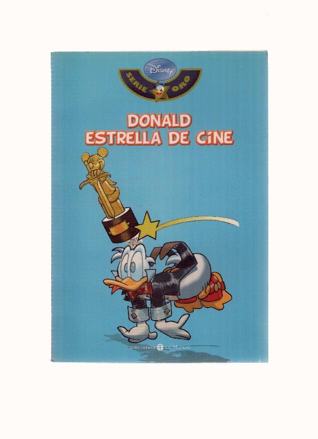 Serie Oro DISNEY, Numero 25: DONALD ESTRELLA DE CINE (Biblioteca El Mundo 2009)