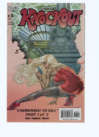 CODENAME: KNOCKOUT, Volume 1, Numero 10: Undressed to Kill, Part 1 (Vertigo 2001)