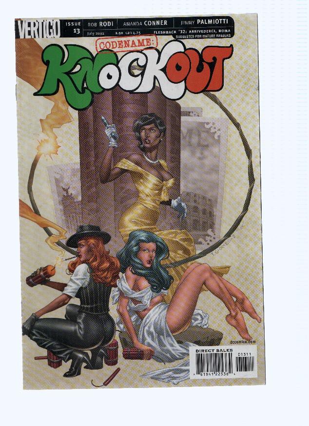 CODENAME: KNOCKOUT, Volume 1, Numero 13: Arrivederci, Roma (Vertigo 2001)