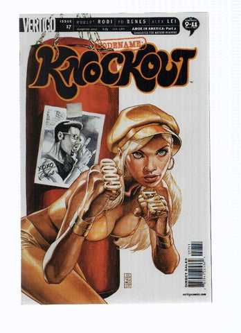 CODENAME: KNOCKOUT, Volume 1, Numero 17: AMOK in America, Part 2 (Vertigo 2001)