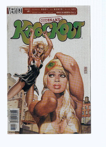 CODENAME: KNOCKOUT, Volume 1, Numero 18: AMOK in America, Part 3 (Vertigo 2001)