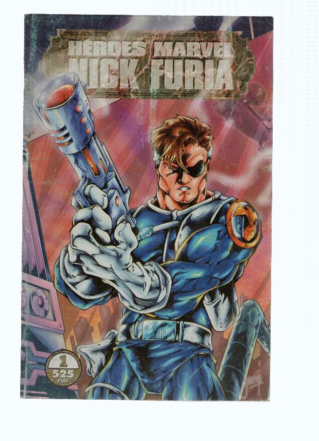 HEROES MARVEL: NICK FURIA: Numero 01 (Planeta 1992)