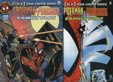 Marvel Comics: Spiderman-Punisher: Family Plot