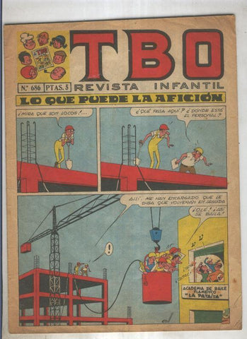 TBO numero 686: Lo que puede la aficiojn (Coll), (numerado 2 en trasera)