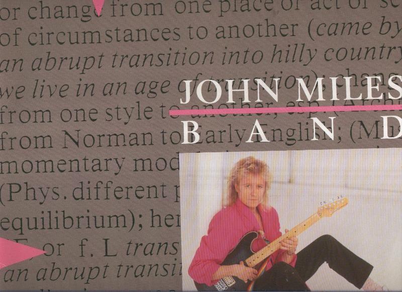 DISCO LP: JOHN MILES BAND Transition