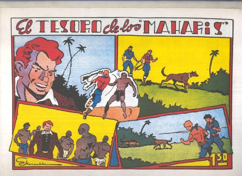 Facsimil Julio y Ricardo: El tesoro de los Maharis