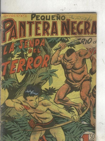 Pequeño Pantera Negra numero 095: La senda del terror