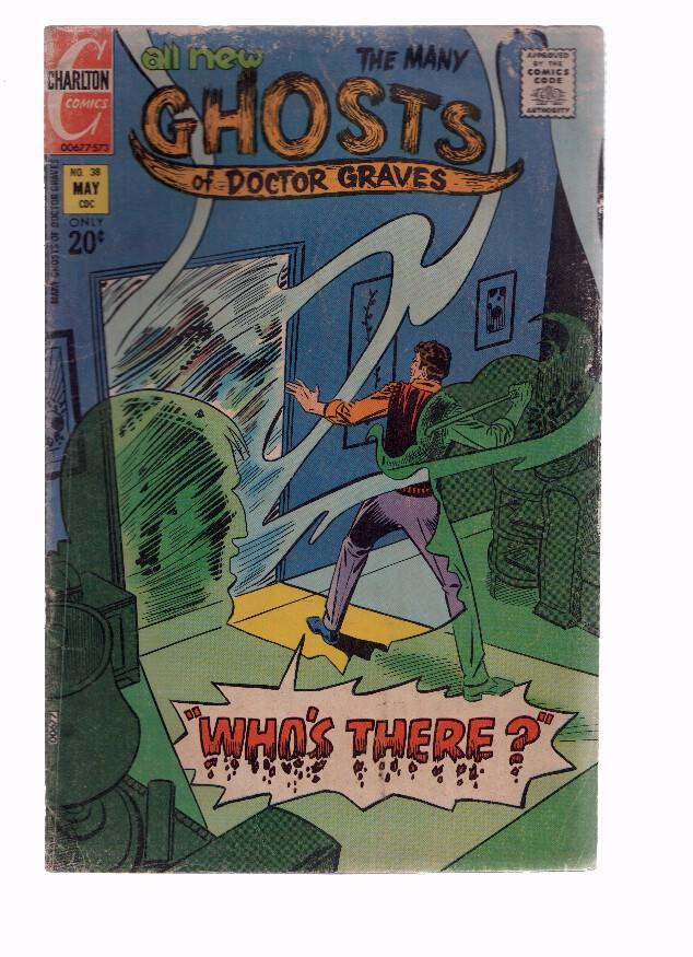 THE MANY GHOSTS OF DR. GRAVES, Volume 1, Numero 38: Dr. Hijis Secret Garden (Charlton Press 1973)