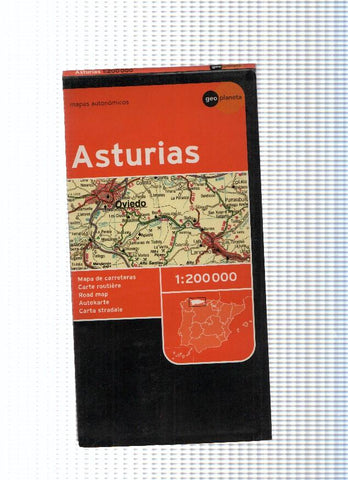 Mapas autonomicos : Asturias, escala 1:200000