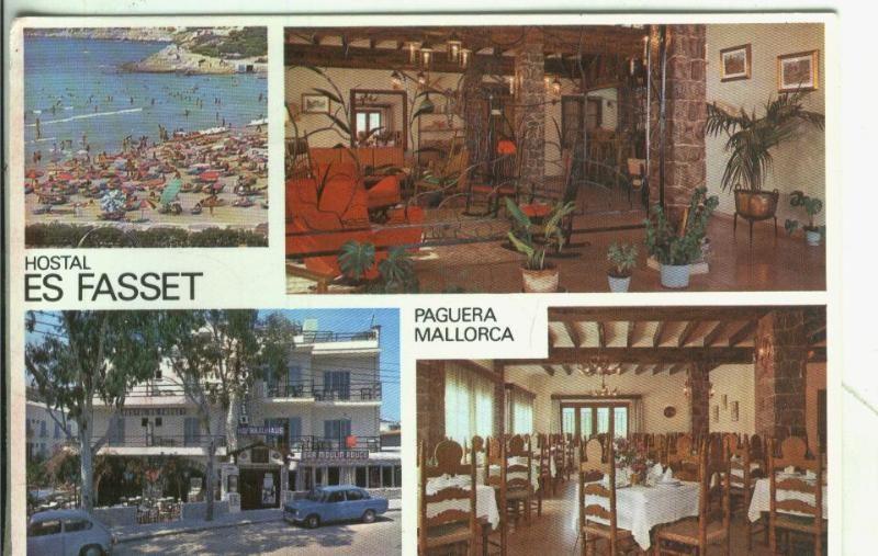 Postal: Mallorca: Paguera: Hostal Es Fasset