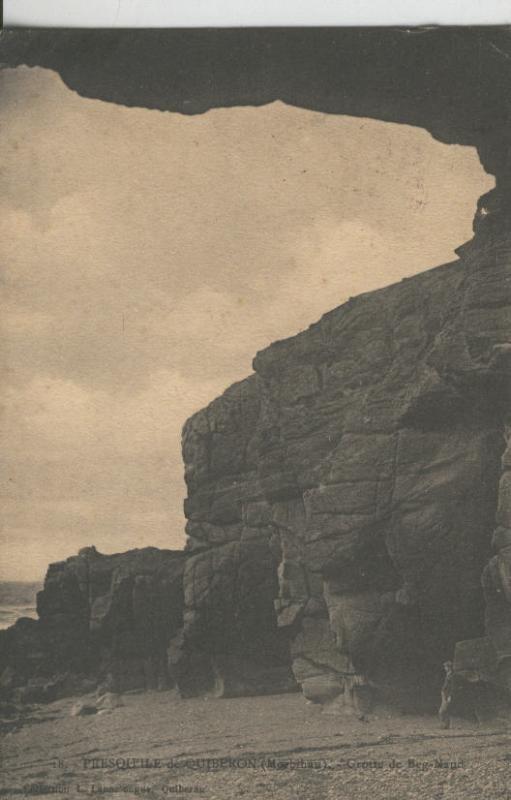 Postal 009073: Prescupile de Quiberon