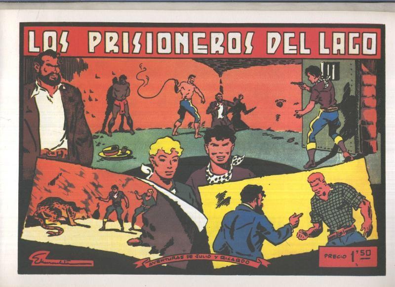 Facsimil Julio y Ricardo: Los prisioneros del lago