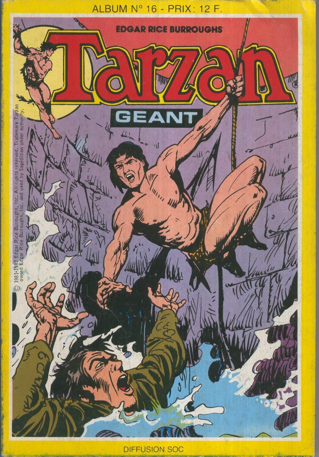 TARZAN GEANT. Retapado. Album 16
