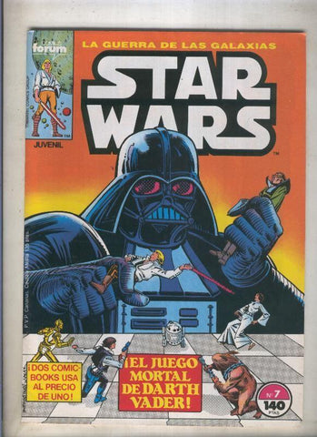 La Guerra de las Galaxias: Star Wars numero 07 (numerado 1 en trasera)