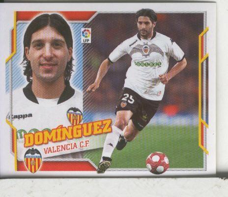 Cromos: Liga 2010-2011: Valencia: Dominguez