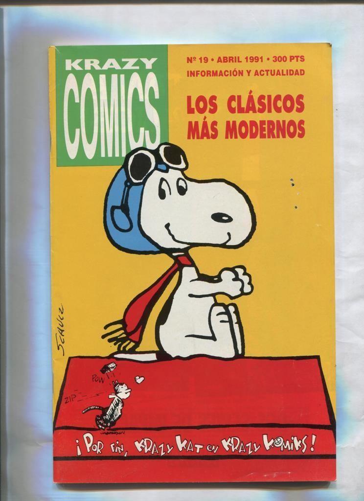 Krazy comics numero 19 (abril 1991): Los clasicos mas modernos: Snoopy