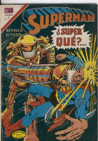 Superman numero 0852 (numerado 1 en trasera)