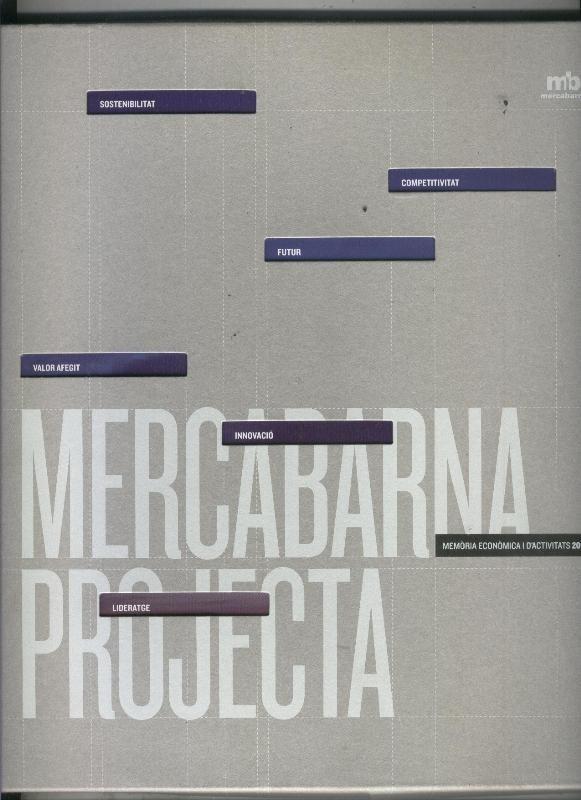 Mercabarna proyecta: Memoria economica i dactivitats 2008