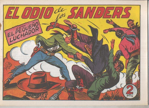 El Pequeño Luchador facsimil numero 119: El odio de los Sanders