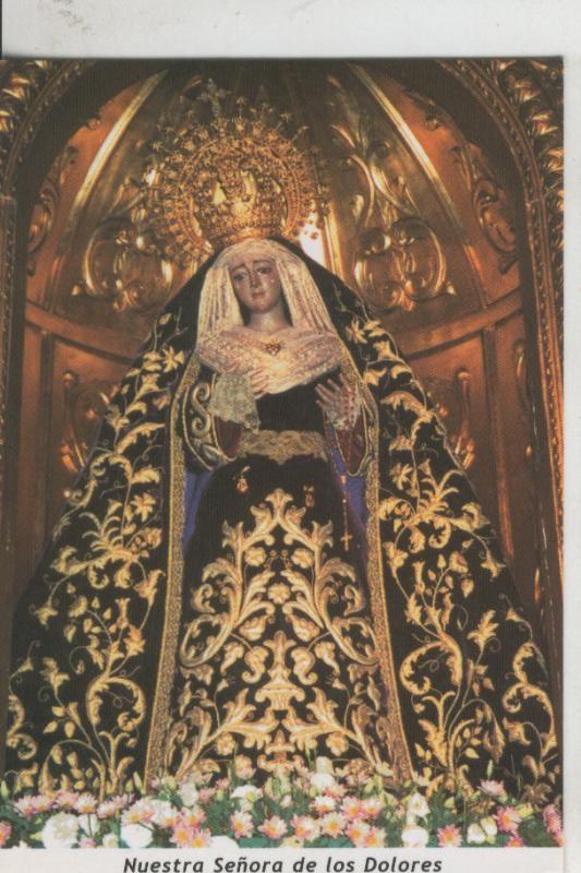 Postal 009650: Virgen Ntra Sra de los Dolores, Tomares, Sevilla
