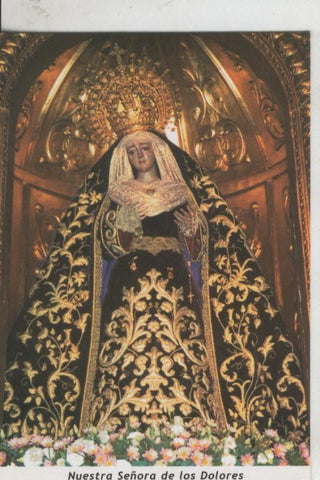 Postal 009650: Virgen Ntra Sra de los Dolores, Tomares, Sevilla