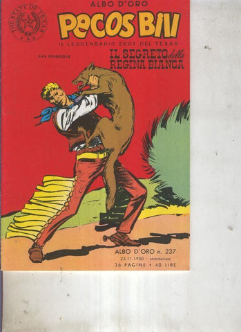 Pecos Bill numero 237 Il segreto della regina bianca