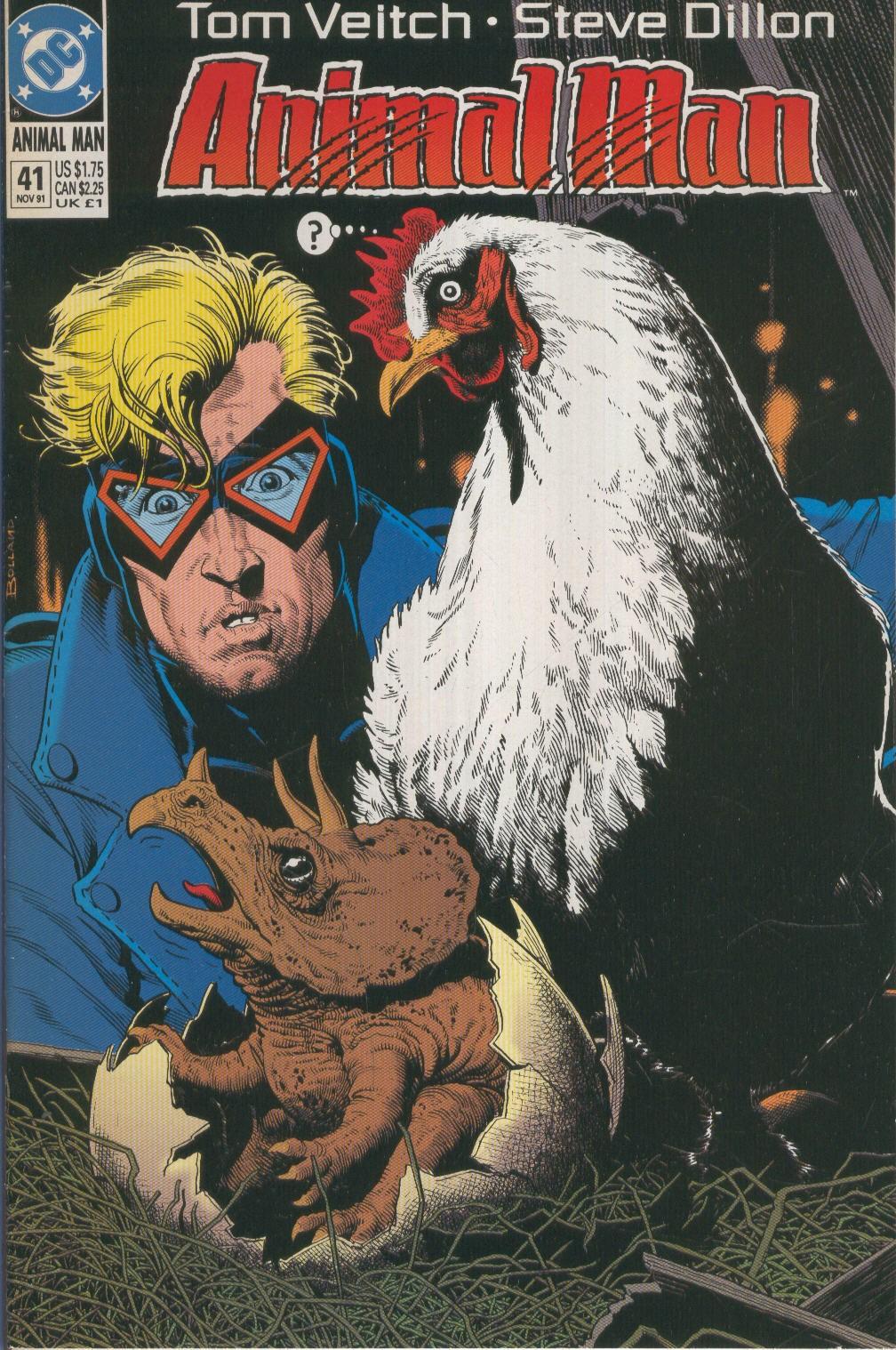 ANIMAL MAN Vol.1 numero 41: The stone that cracked