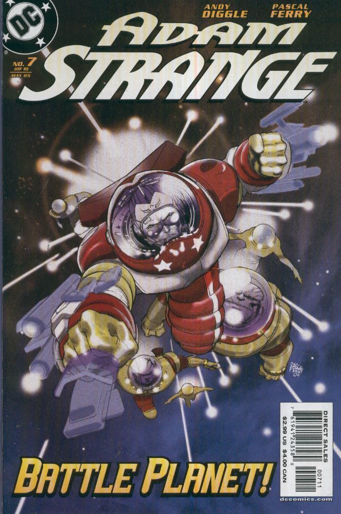 ADAM STRANGE. 2005 No.07: Planet Heist, Part Seven