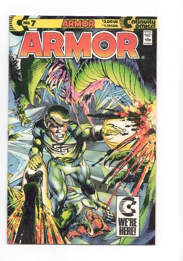 ARMOR, Vol.1 Numero 07: The Silver Streak 7 (Continuity Comics 1990)