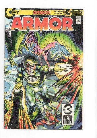 ARMOR, Vol.1 Numero 07: The Silver Streak 7 (Continuity Comics 1990)