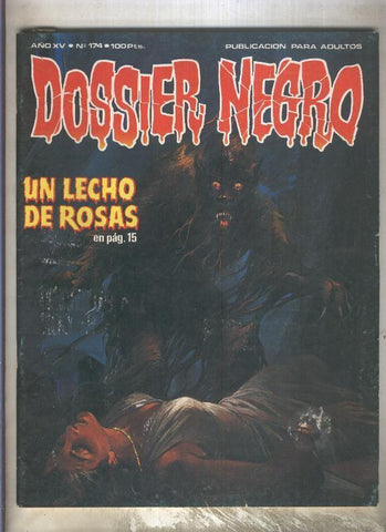 Dossier Negro numero 174 (numerado 1 en trasera)