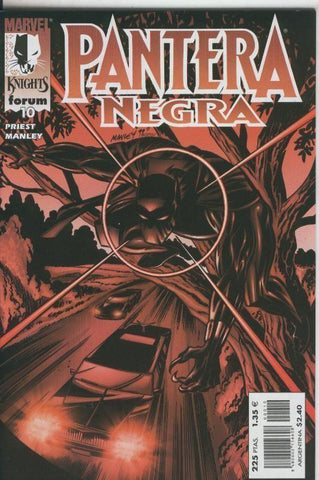 Marvel Knights: Pantera Negra numero 10