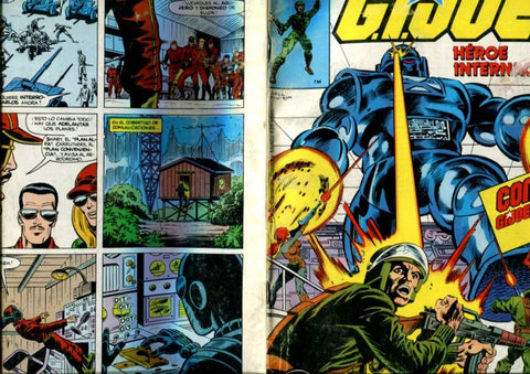 G.I.Joe (comando Gijoe) numero 03: Gambito el troyano (numerado 2 en trasera)