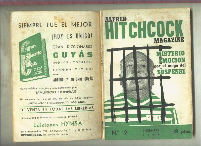 Alfred Hitchcock magazine numero 12 diciembre 1964