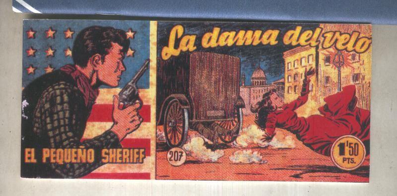 El Pequeño Sheriff facsimil numero 207: la dama del velo