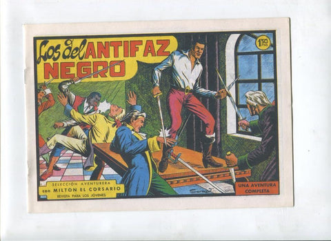 Milton el Corsario , facsimil numero 052: Los del Antifaz Negro