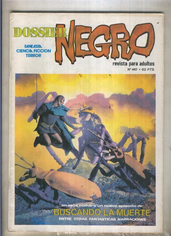 Dossier Negro numero 140 (numerado 5 en trasera)