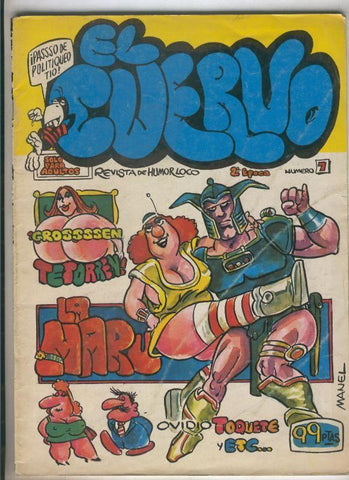 El Cuervo numero 007 cuentos inmorales: la princesa insaciable