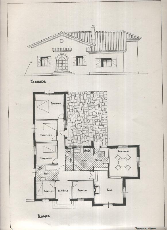 Planos modernos de Villas y Chalets modelo numero 18