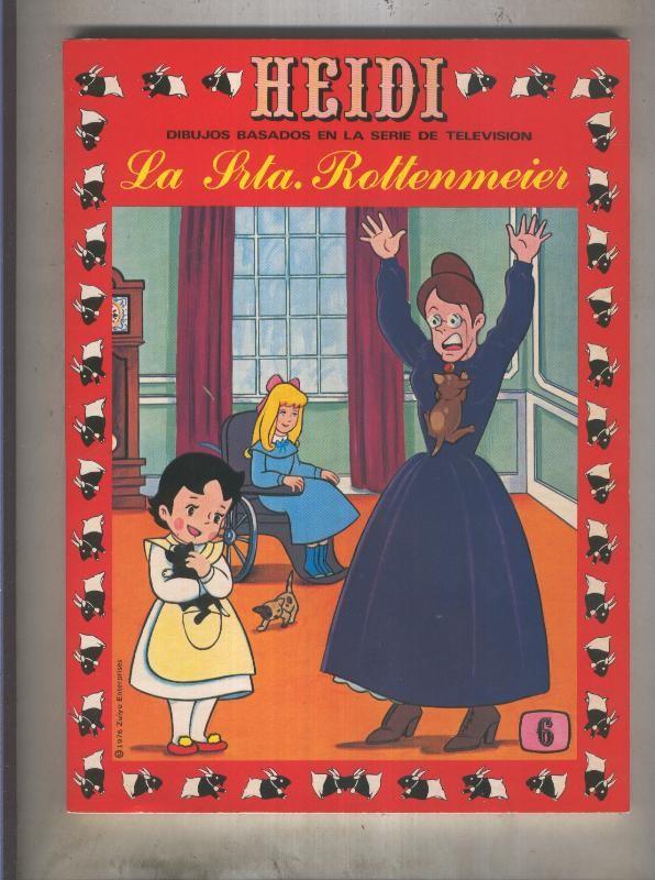 Heidi volumen 06: La Srta Rottenmeier (numerado 1 en interior)