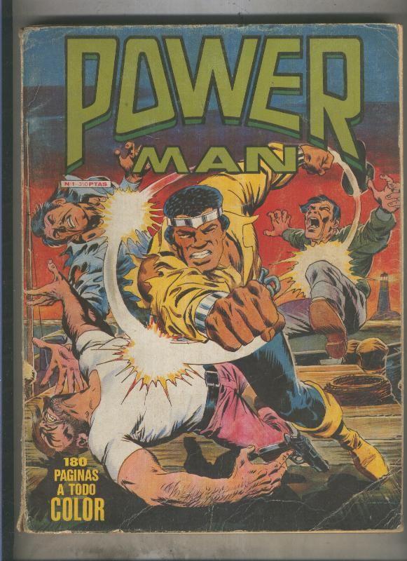 Powerman de Surco: retapado numero 1 (numerado 3 en trasera)