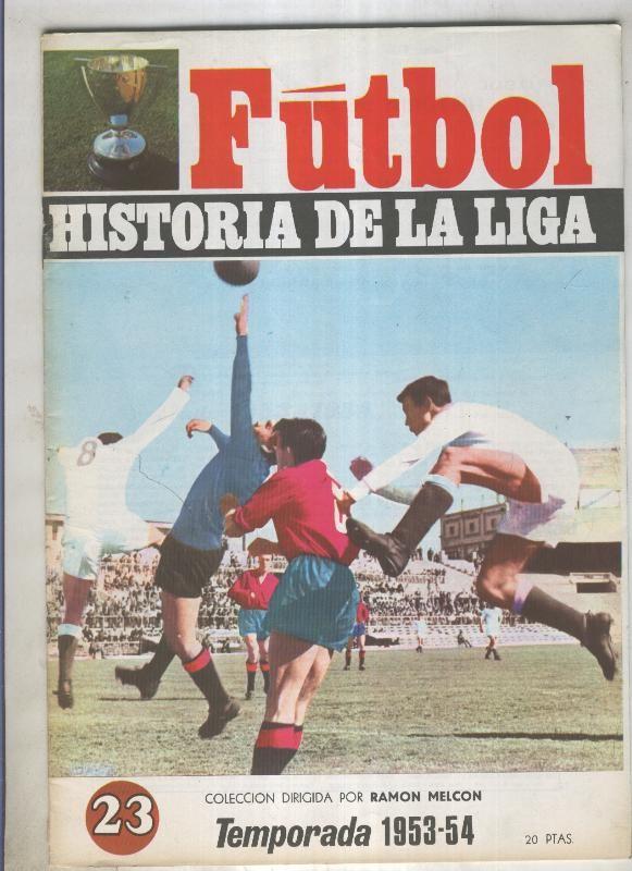 Futbol historia de la liga fasciculo numero 23: Temporada 1953-54