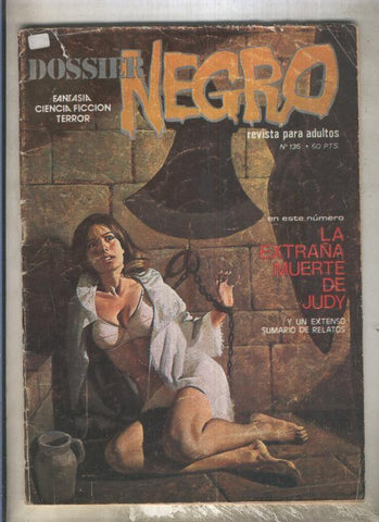 Dossier Negro numero 136 (numerado 5 en trasera)