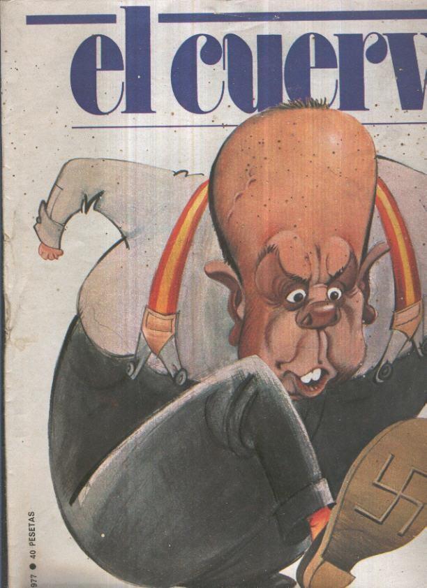 El Cuervo revista de humor numero 001 (1977): Enrique Larroque