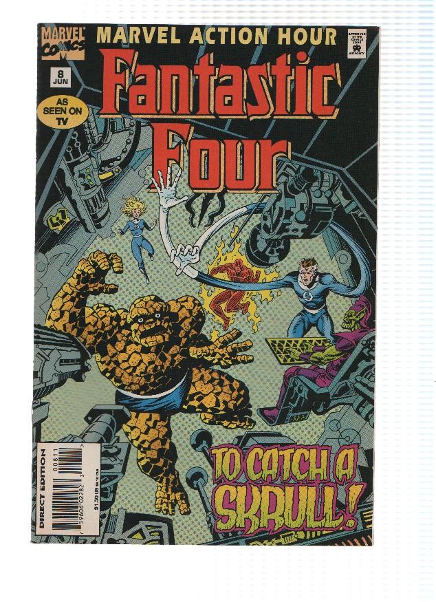 Marvel Action Hour featuring:  THE FANTASTIC FOUR, Volume 1, Numero 08: Showdown (Marvel)