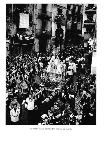 LAMINA 5913: Virgen de los Desamparados patrona de Valencia