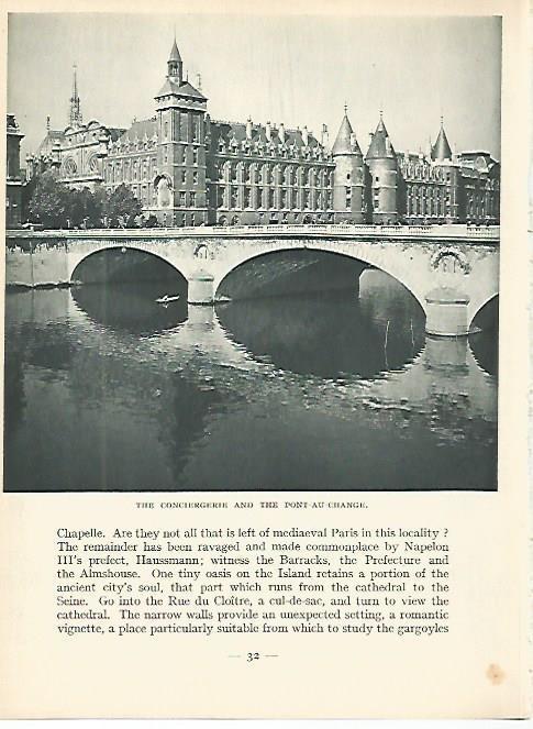 LAMINA 1731: PARIS: Pont-au-Change